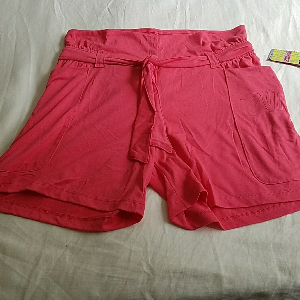 FLASH SALE!! New w/tags Zumba Fitness Oh' Rion Belted Shorts Size XS